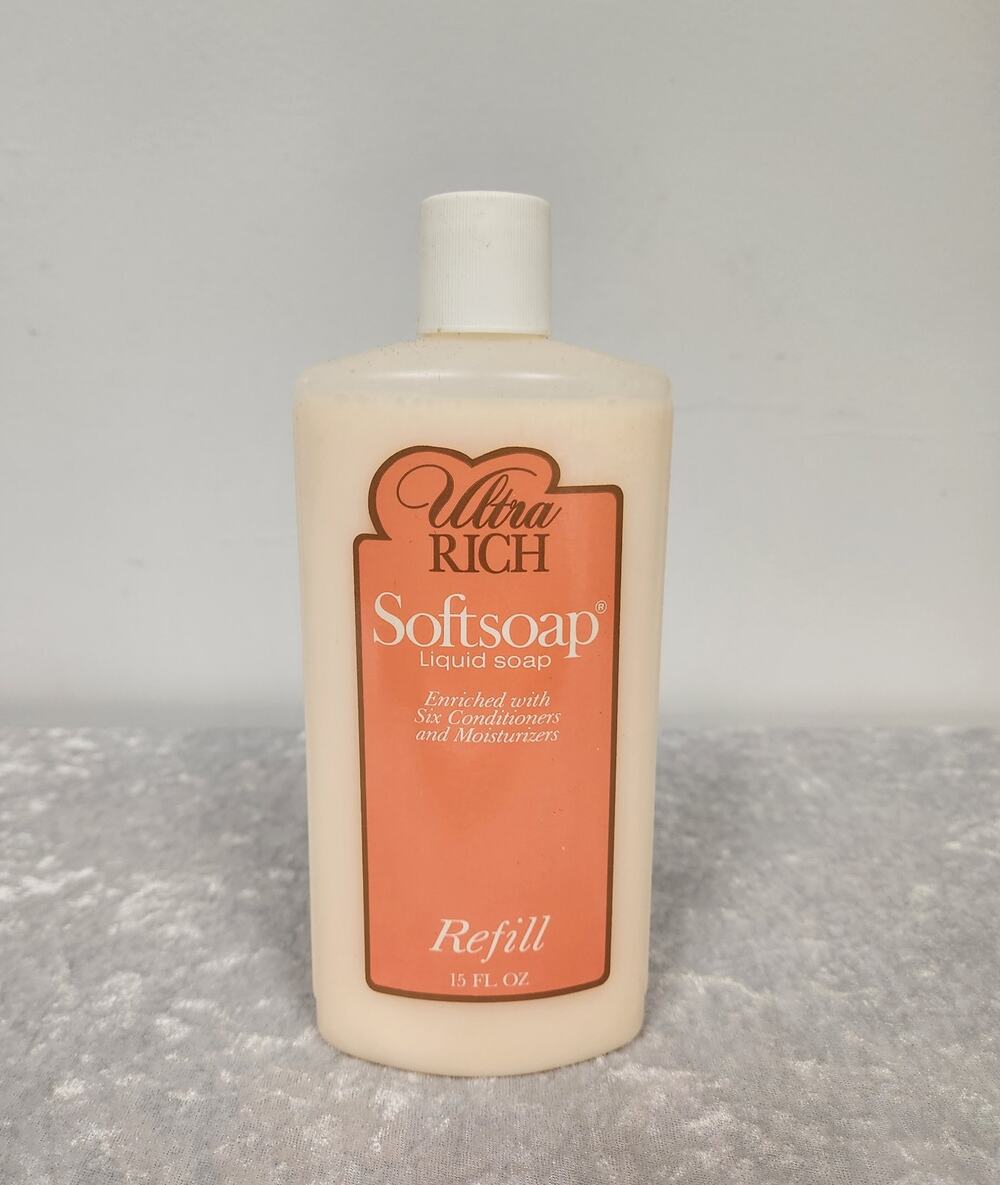 NWOB Vintage Ultra Rich SoftSoap Liquid Soap Refill-15 Fl.oz